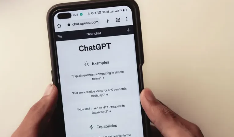 Smartphone displaying an AI chatbot interface, illustrating the Chatbase legitimacy review